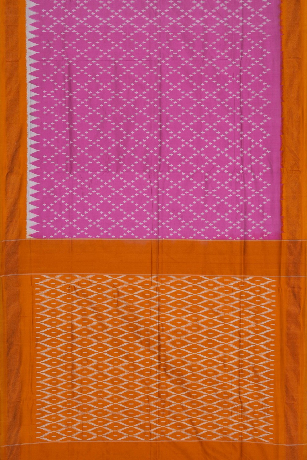 Image of Pochampally Ikat Silk Saree